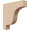 Ekena Millwork 2"W x 10"D x 10"H Thin Newport Rough Cedar Woodgrain TimberThane Corbel, Primed Tan CORUR02X10X10NEWRCPR - alternate 1